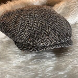 Mucros Weavers Irish Winter Flat Cap Men's Kerry 100% Wool Tweed Hat Medium